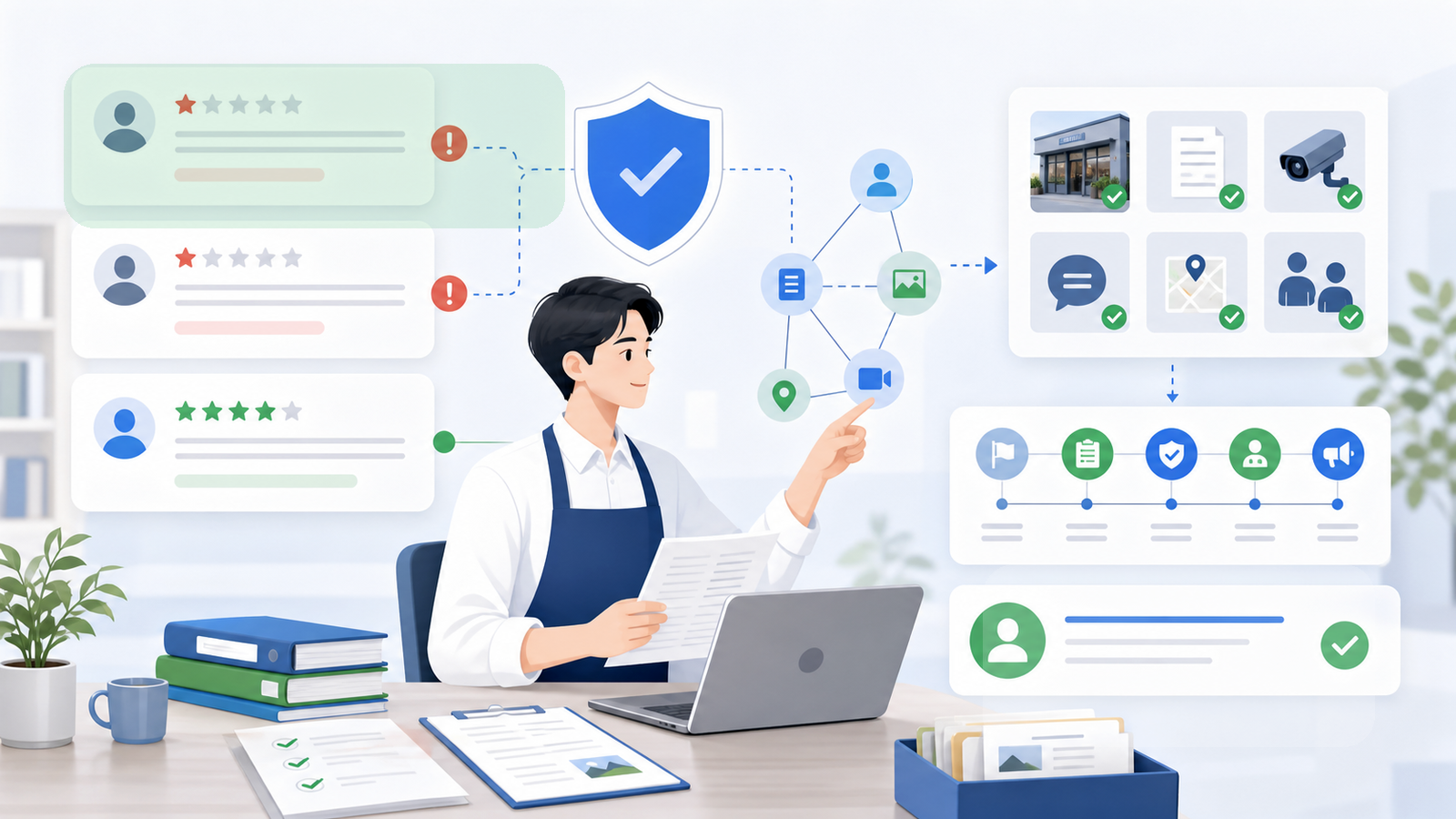 競合・元従業員の嫌がらせ口コミは消せる？証拠保全とGoogle報告の手順